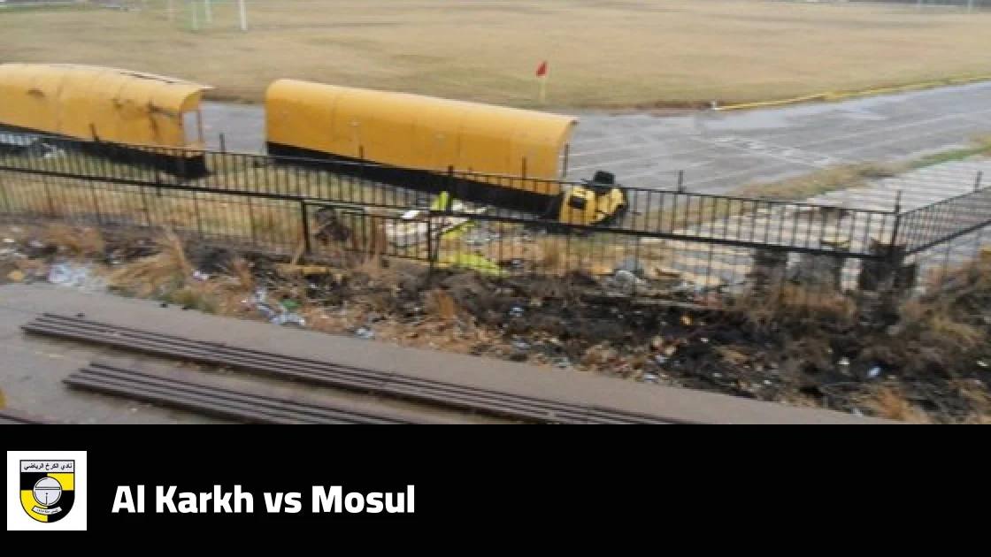 Al Karkh host Mosul in matchday 11 of Iraq Stars League