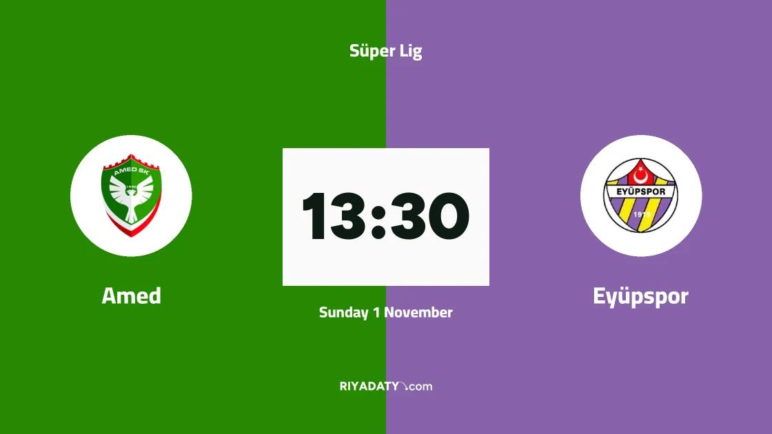 Amed host Eyüpspor in Matchday 10 of the Süper Lig