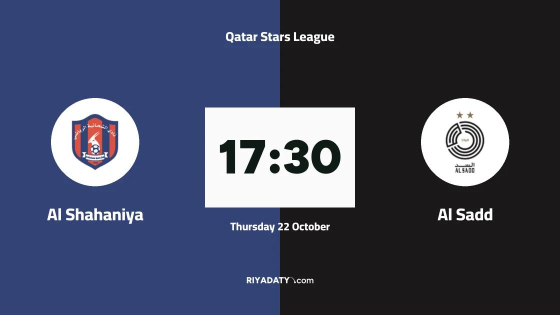 Al Shahaniya host Al Sadd in Matchday 7 of the Qatar Stars League