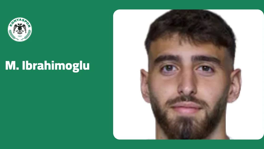 Ibrahimoglu returns to Konyaspor squad after recovering from muscle injury