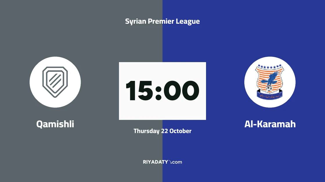 Qamishli host Al-Karamah in matchday three of the Syrian Premier League