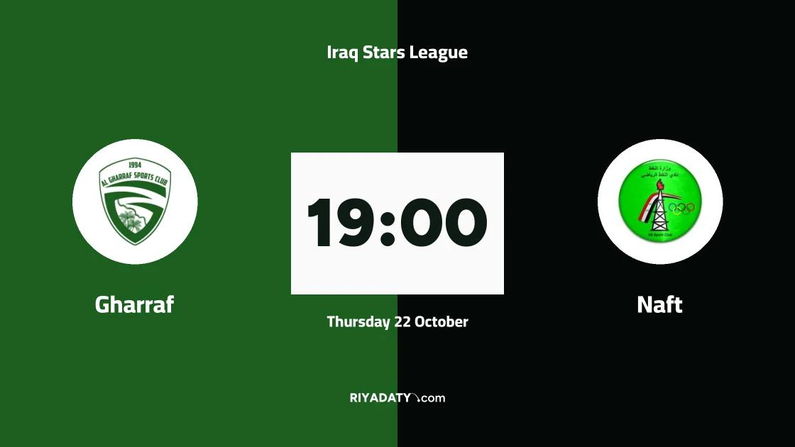 Gharraf host Naft in matchday 11 of the Iraq Stars League