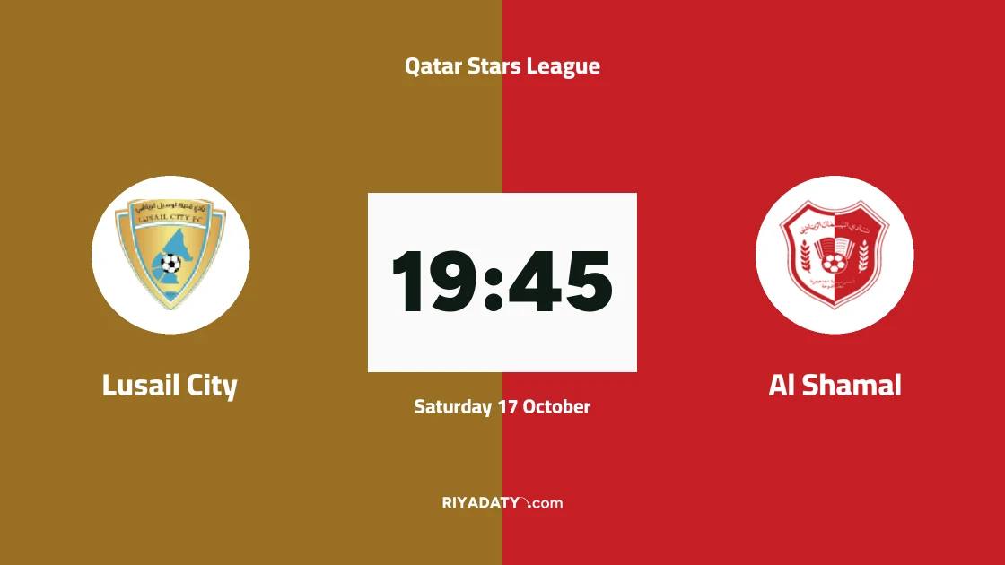 Lusail City host Al Shamal in Round 6 of the Qatar Stars League