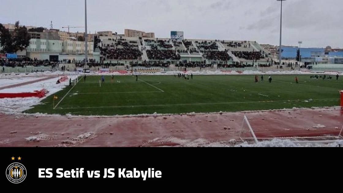 ES Setif draw 1-1 with JS Kabylie in Algerian Ligue 1