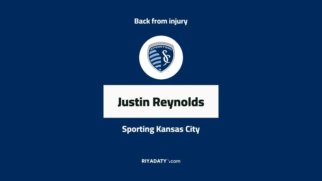 Reynolds returns to training with Sporting Kansas City after muscle injury absence