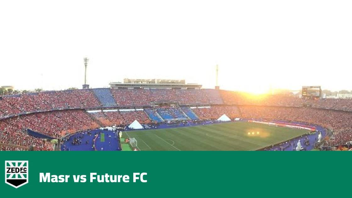 Masr to host Future FC in Round 7 of the Egyptian Premier League