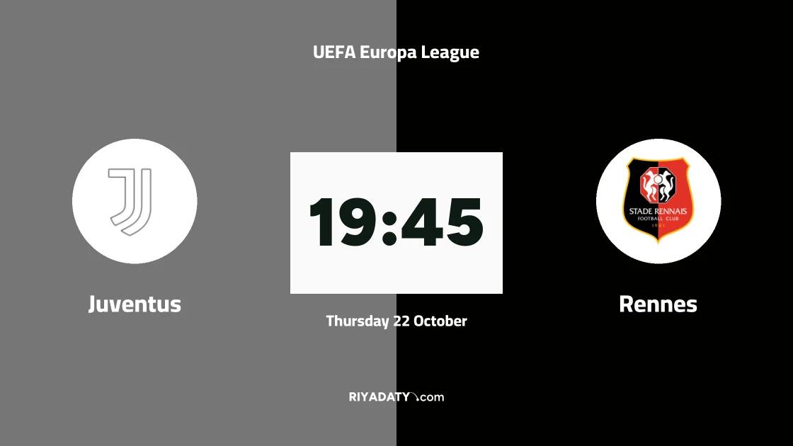Juventus host Rennes in matchday three of the Europa League