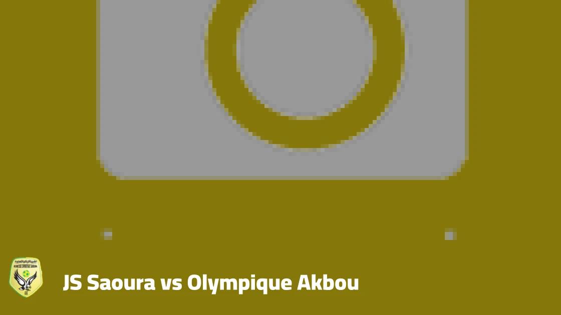 JS Saoura host Olympique Akbou in round four of Algerian league
