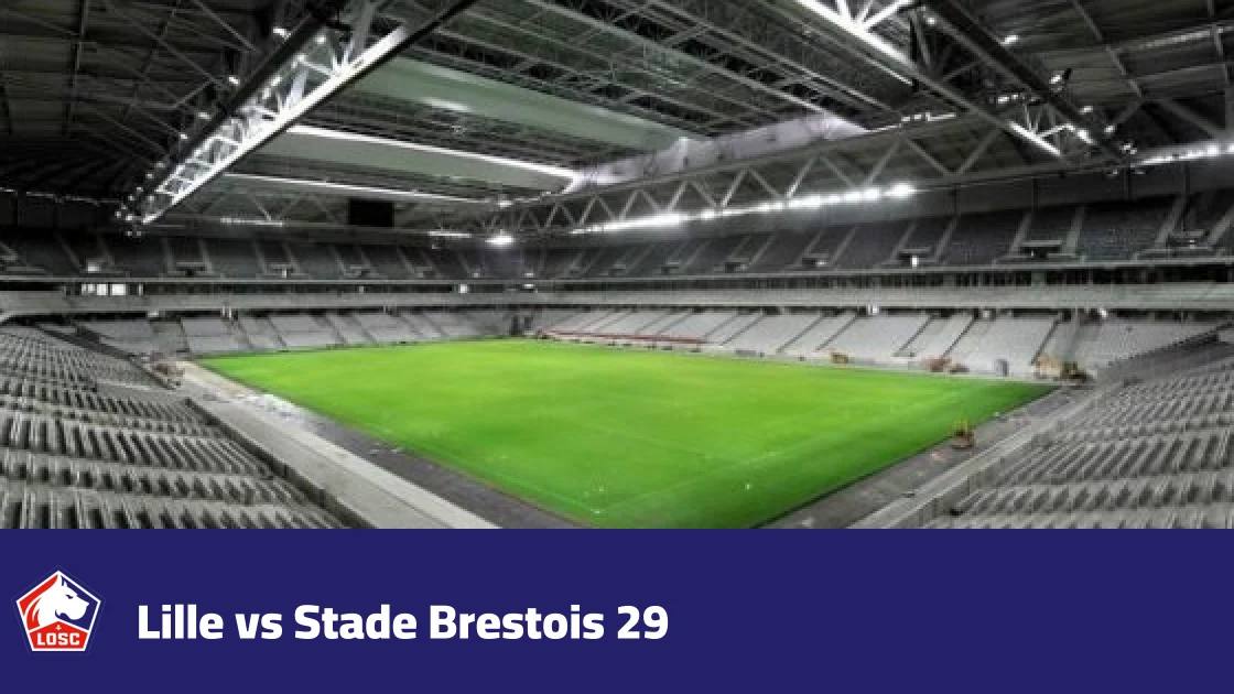 Lille and Stade Brestois 29 draw 1-1 in Ligue 1