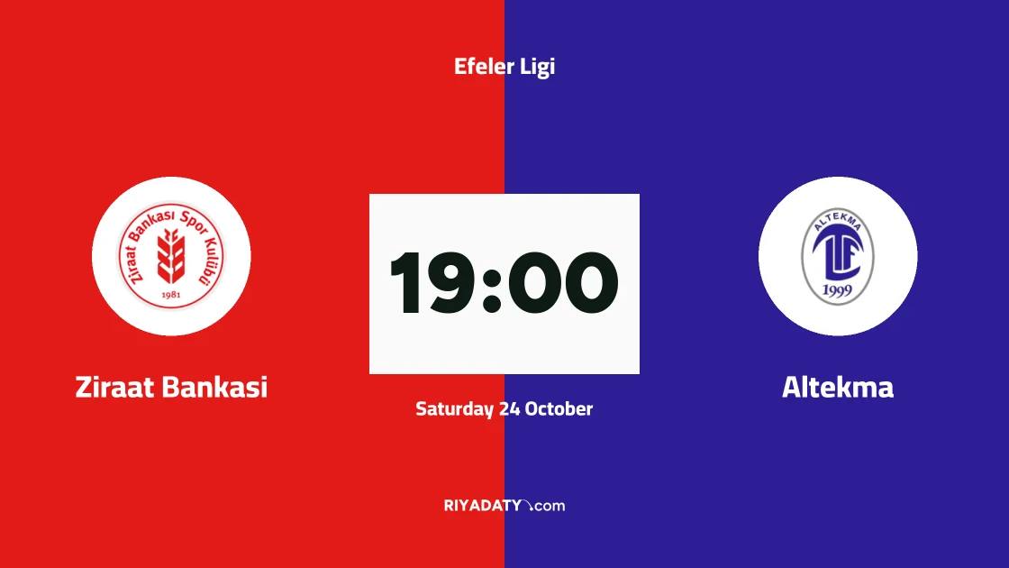 Ziraat Bankasi host Altekma in Round 2 of the Efeler Ligi