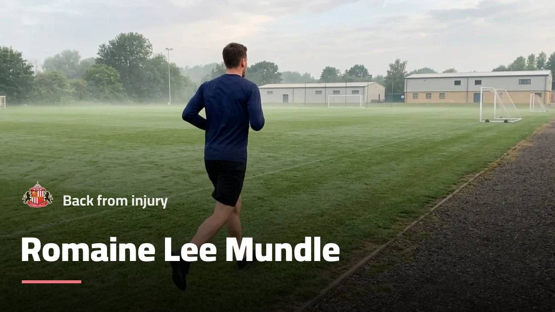 Romaine Lee Mundle returns to training with Sunderland after injury absence