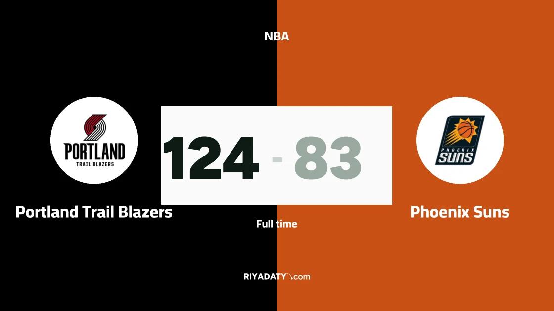 Portland Trail Blazers crush Phoenix Suns by 41 points in the NBA