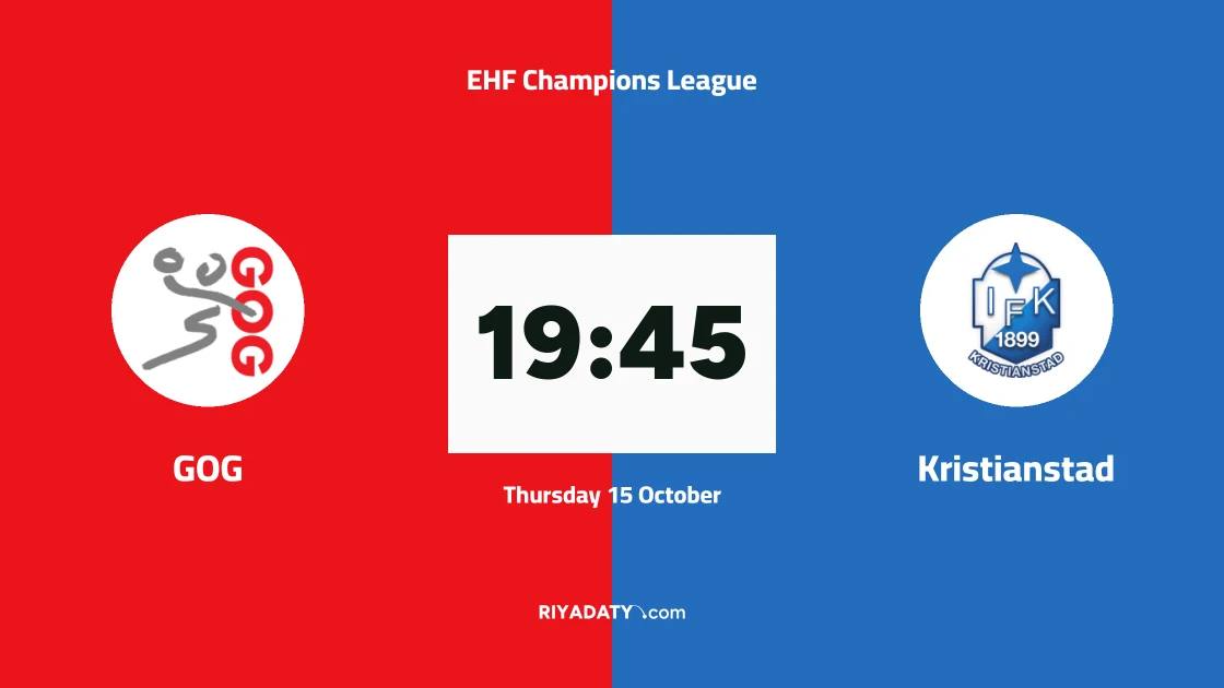 GOG host Kristianstad in Matchday 4 of the EHF Champions League