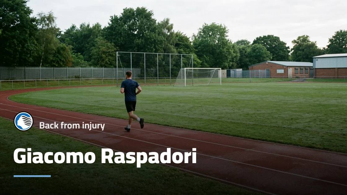 Raspadori returns to full fitness with Atalanta after recovering from thigh injury