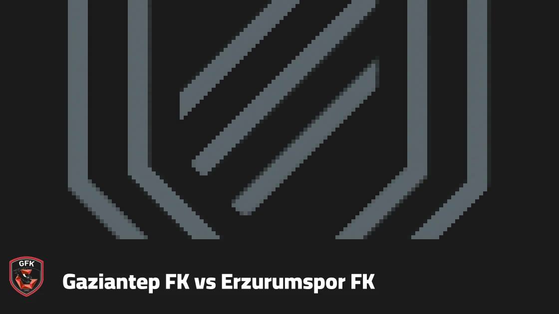 Gaziantep host Erzurumspor in matchweek 9 of the Turkish Süper Lig
