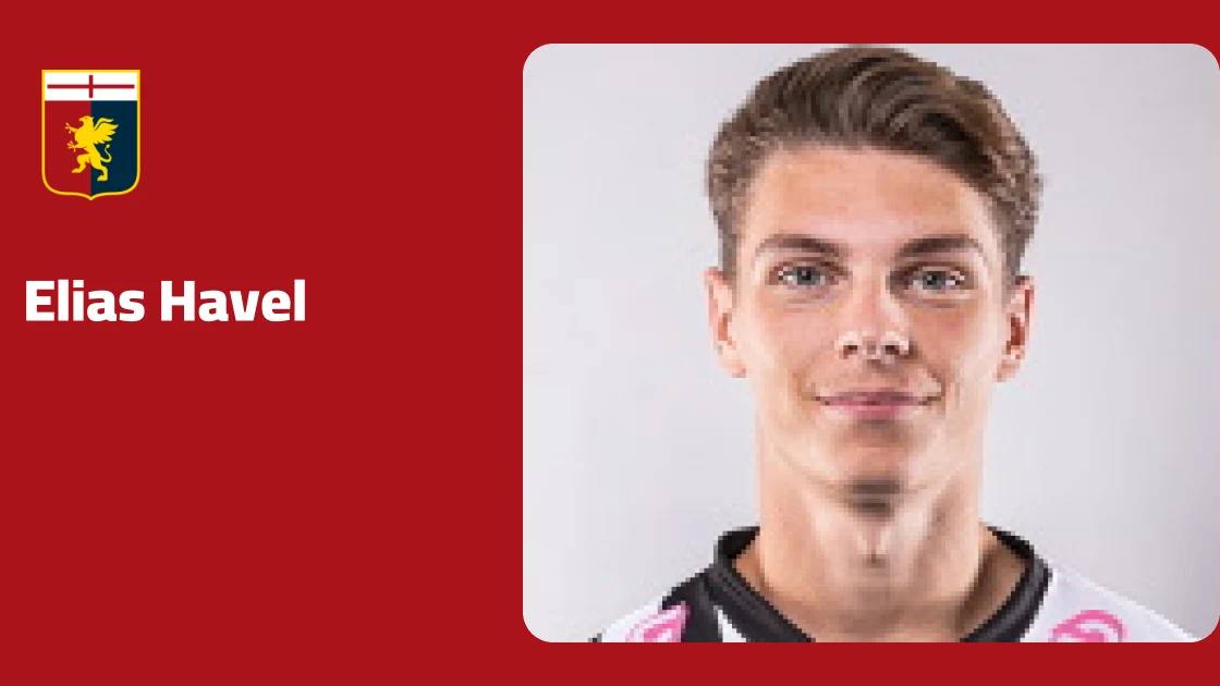 Elias Havel returns to training with Genoa after recovering from ankle injury