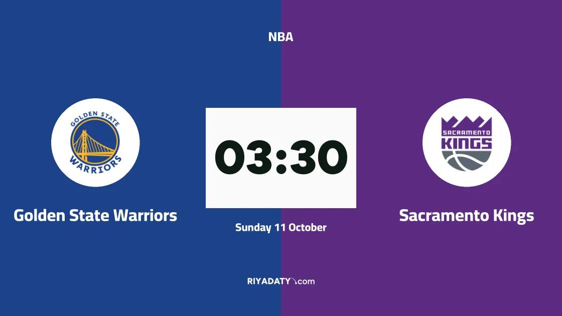 Golden State Warriors to host Sacramento Kings in the NBA
