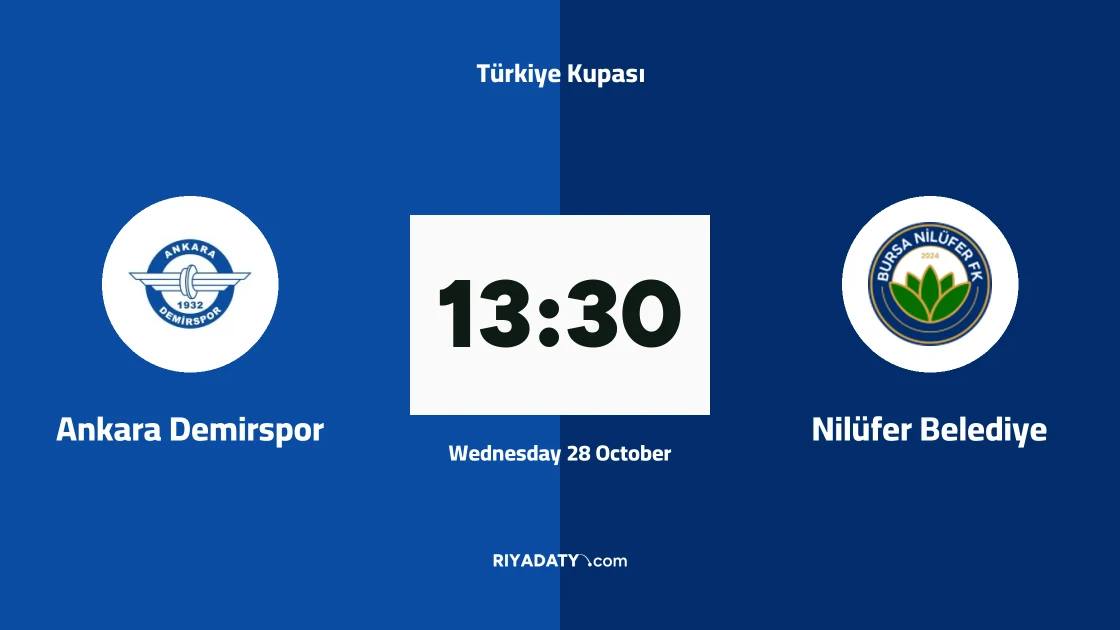 Ankara Demirspor to host Nilüfer Belediye in third round of Türkiye Kupası