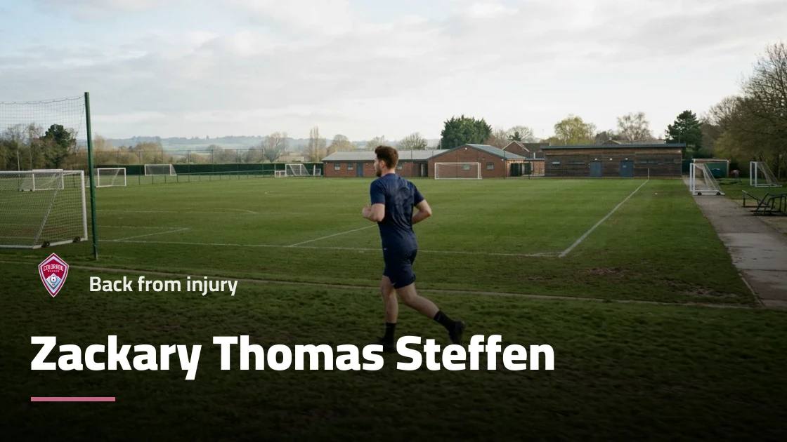 Zackary Thomas Steffen returns to Colorado Rapids squad after recovering from shoulder injury