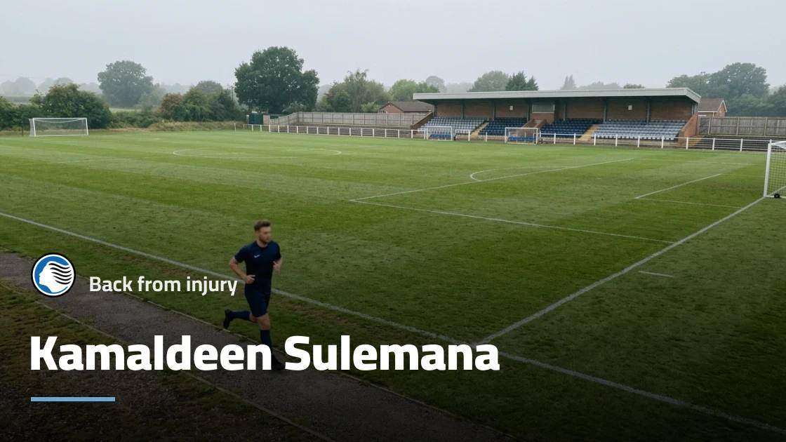 Sulemana returns to Atalanta squad after recovering from knee injury