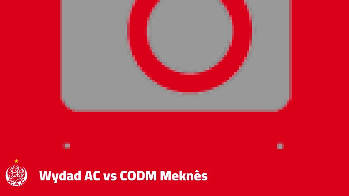 Wydad host CODM Meknès in matchday 3 of Botola Pro