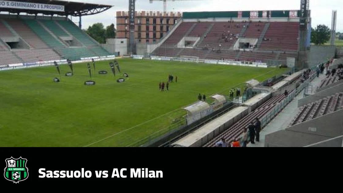 Sassuolo host AC Milan in Serie A matchday six