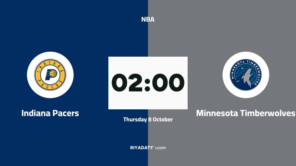 Indiana Pacers to host Minnesota Timberwolves in the NBA