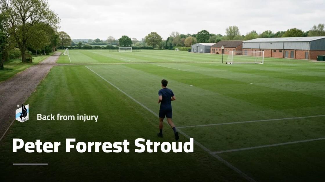 Stroud returns to training with Minnesota United after recovering from muscle injury