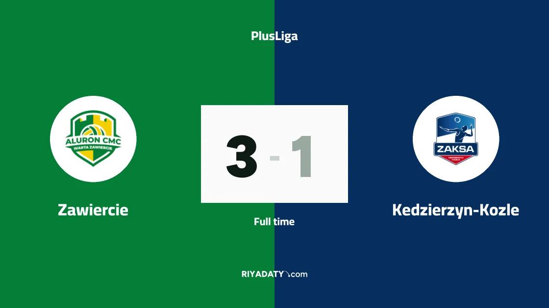 Zawiercie beats Kedzierzyn-Kozle 3-1 in PlusLiga volleyball