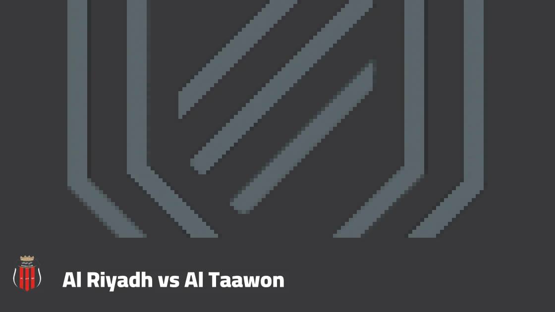 Al Riyadh host Al Taawon in anticipated clash in Round 11 of Saudi League