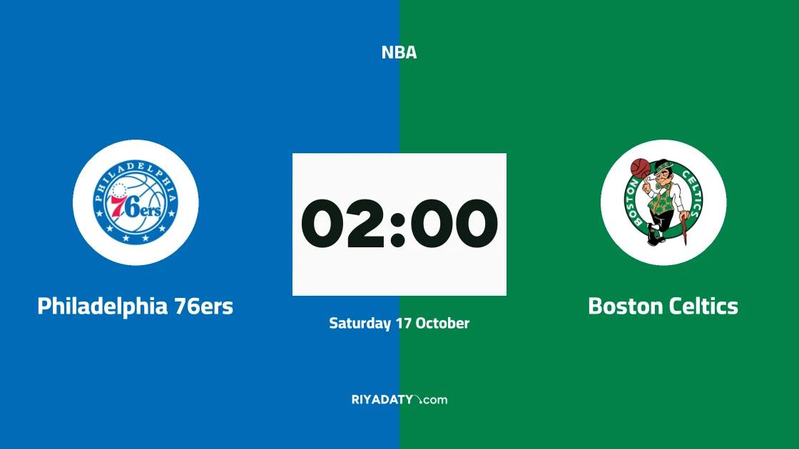 Philadelphia 76ers to host Boston Celtics in the NBA