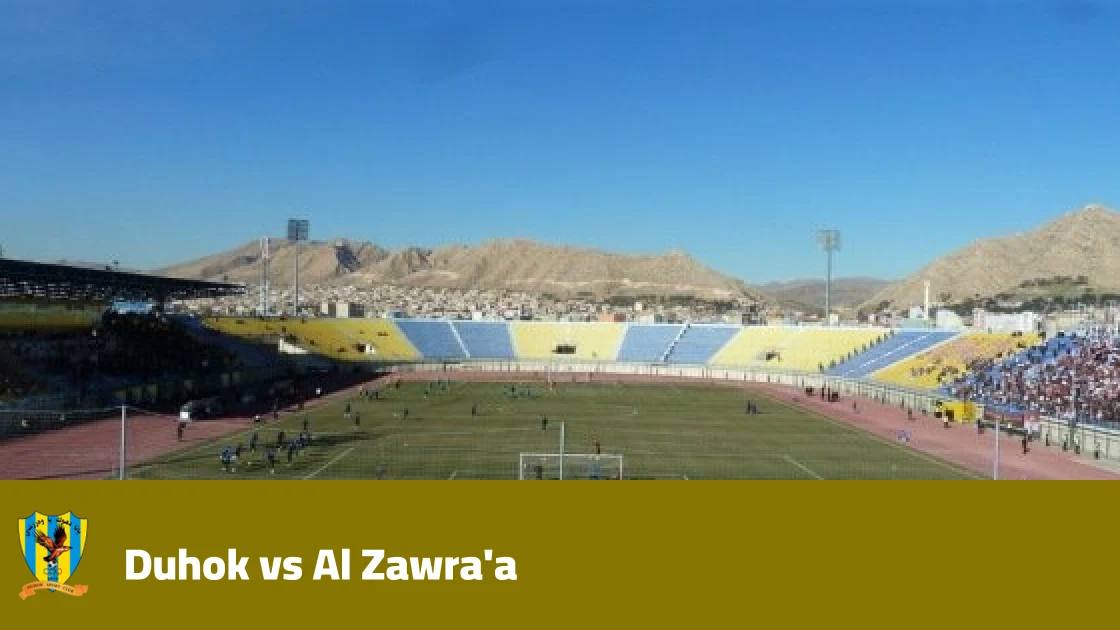 Duhok host Al Zawra'a in matchday nine of the Iraq Stars League