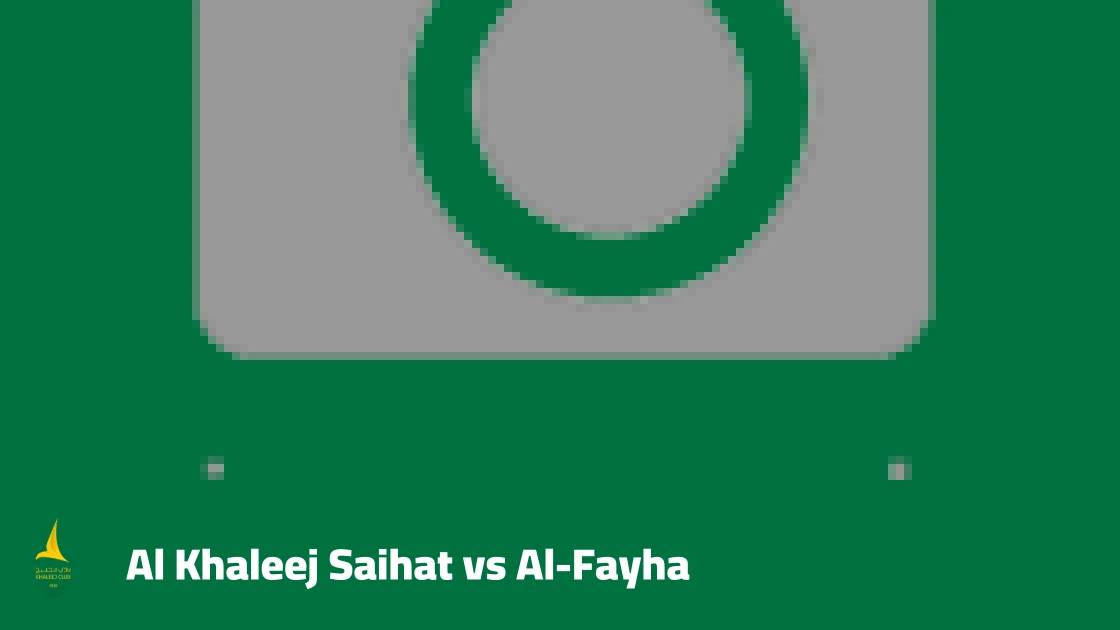 Al Khaleej Saihat host Al-Fayha in Matchday 9 of the Saudi Pro League