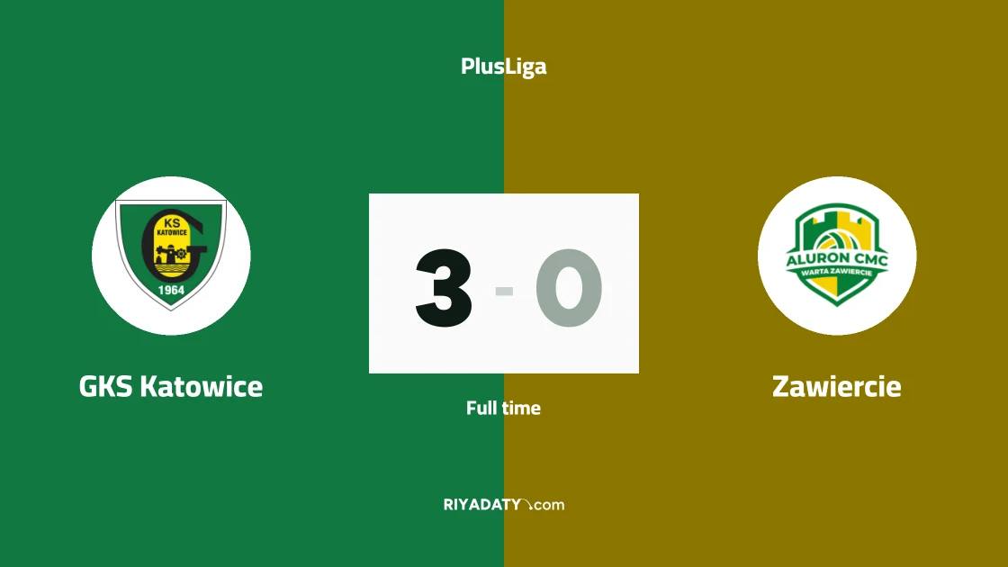 GKS Katowice beat Zawiercie 3-0 in PlusLiga Volleyball