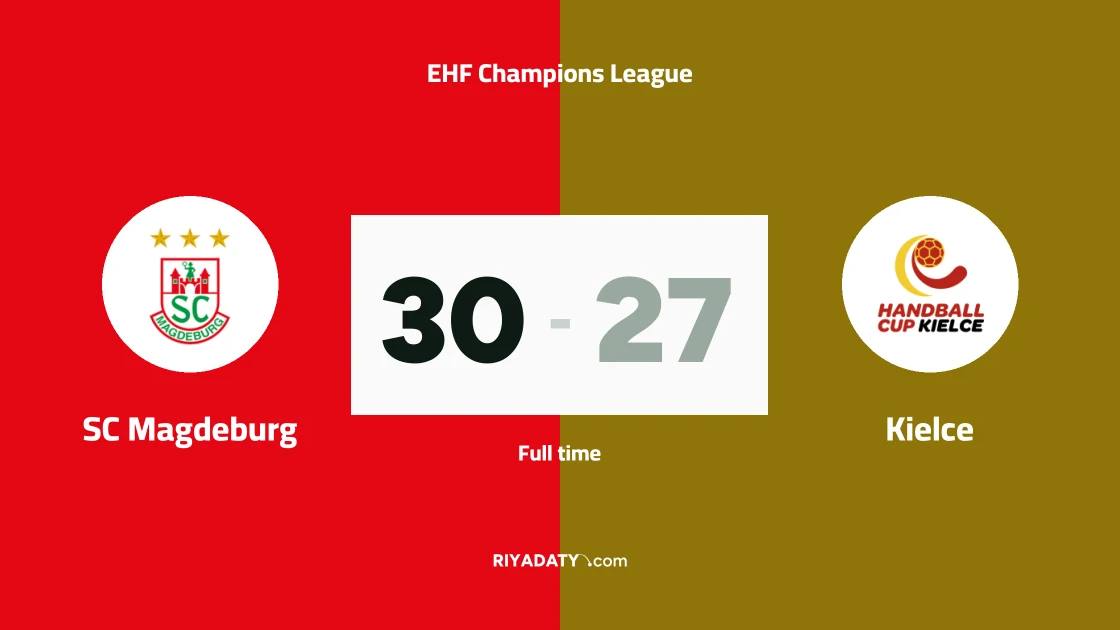 Magdeburg claim fourth straight win in EHF Champions League handball by beating Kielce