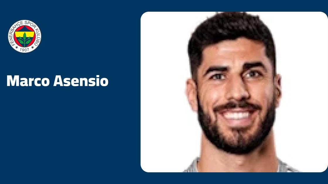 Asensio returns to training with Fenerbahçe after recovering from knee injury