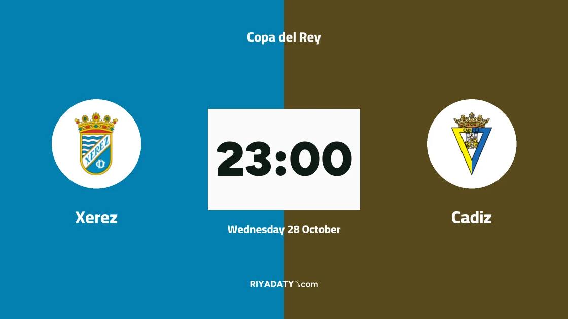 Xerez to host Cadiz in round of 128 of Copa del Rey