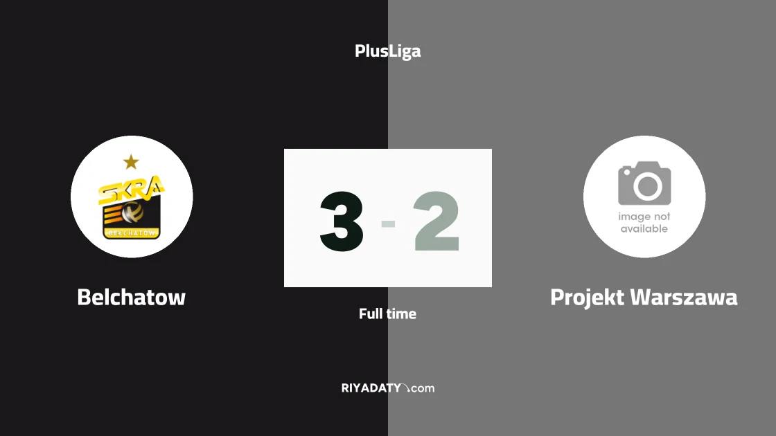 Belchatow beat Projekt Warszawa 3-2 in PlusLiga's second round