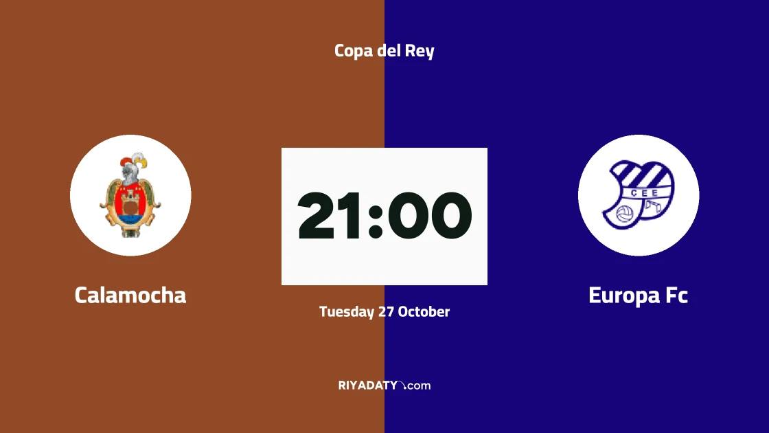 Calamocha host Europa Fc in round of 128 of Copa del Rey