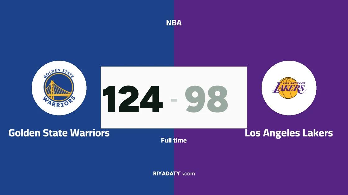 Golden State Warriors crush Los Angeles Lakers 124-98