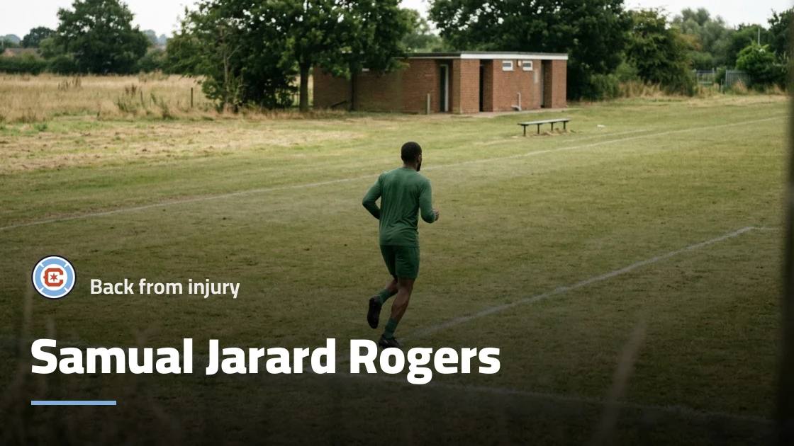 Samual Jarard Rogers returns to training with Chicago Fire after injury absence