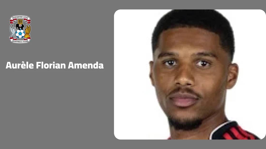 Aurèle Florian Amenda returns to Coventry City squad after recovering from hamstring injury