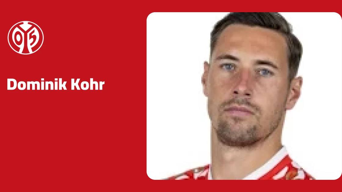 Dominik Kohr returns to training with Mainz after absence due to foot injury