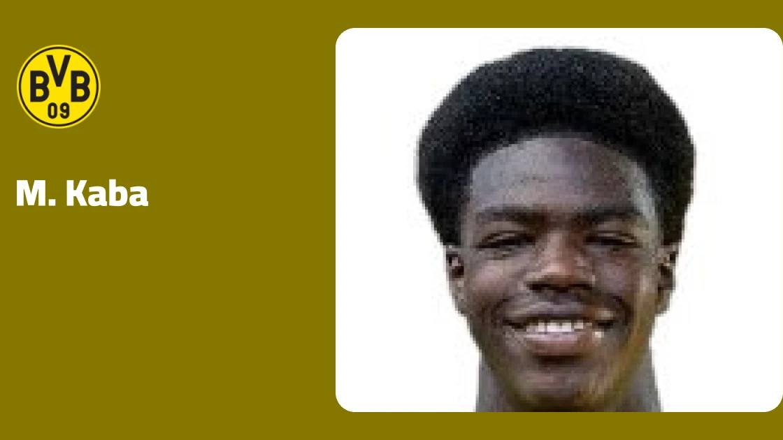 Kaba absent from Borussia Dortmund squad due to injury