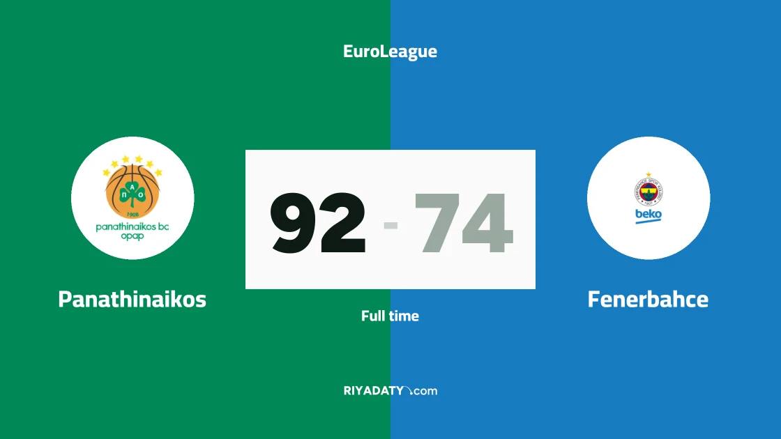 Panathinaikos secure fourth consecutive win in EuroLeague