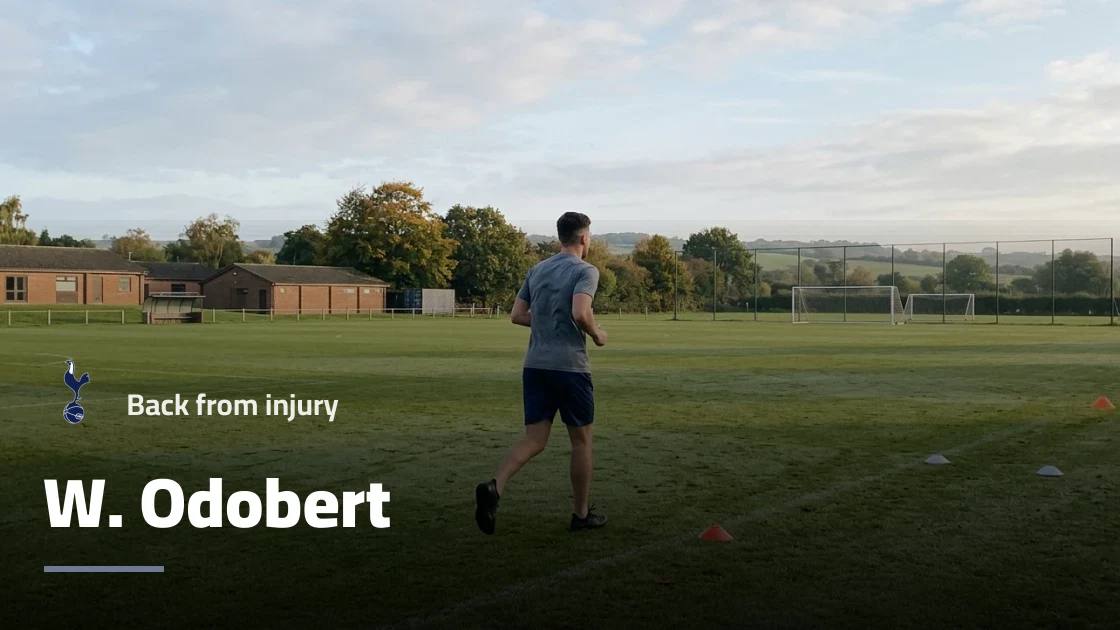 Odobert returns to Tottenham squad after knee injury absence