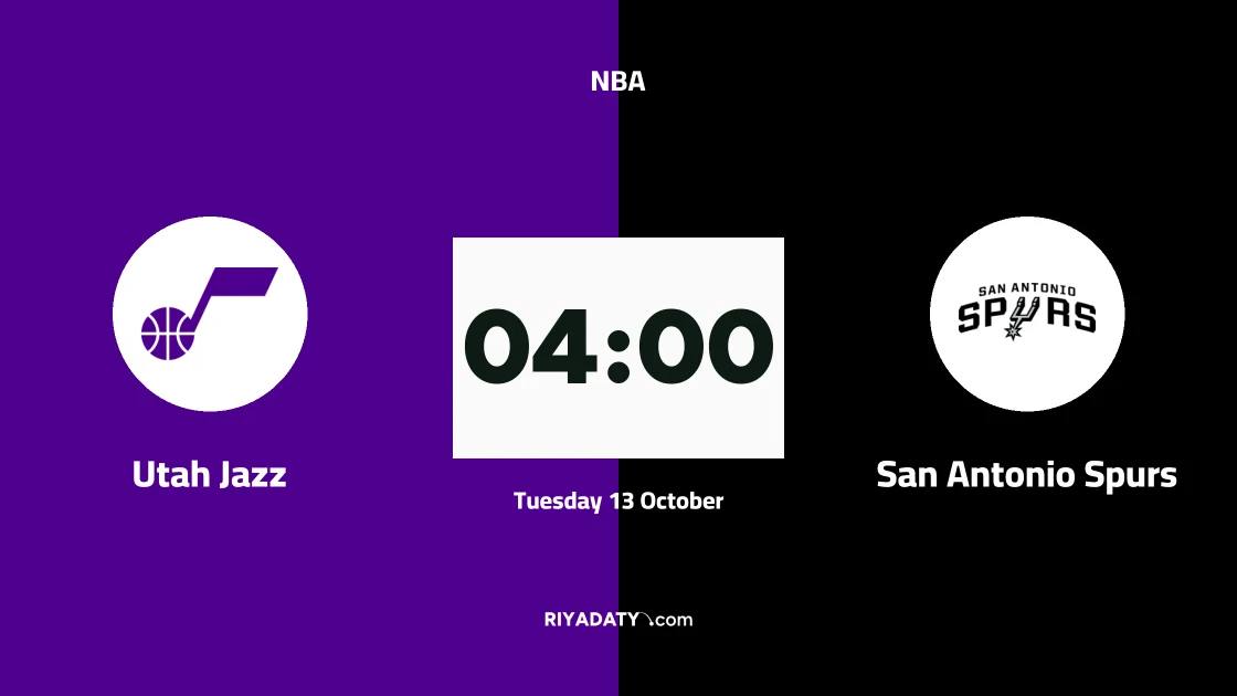 Utah Jazz host San Antonio Spurs in the NBA