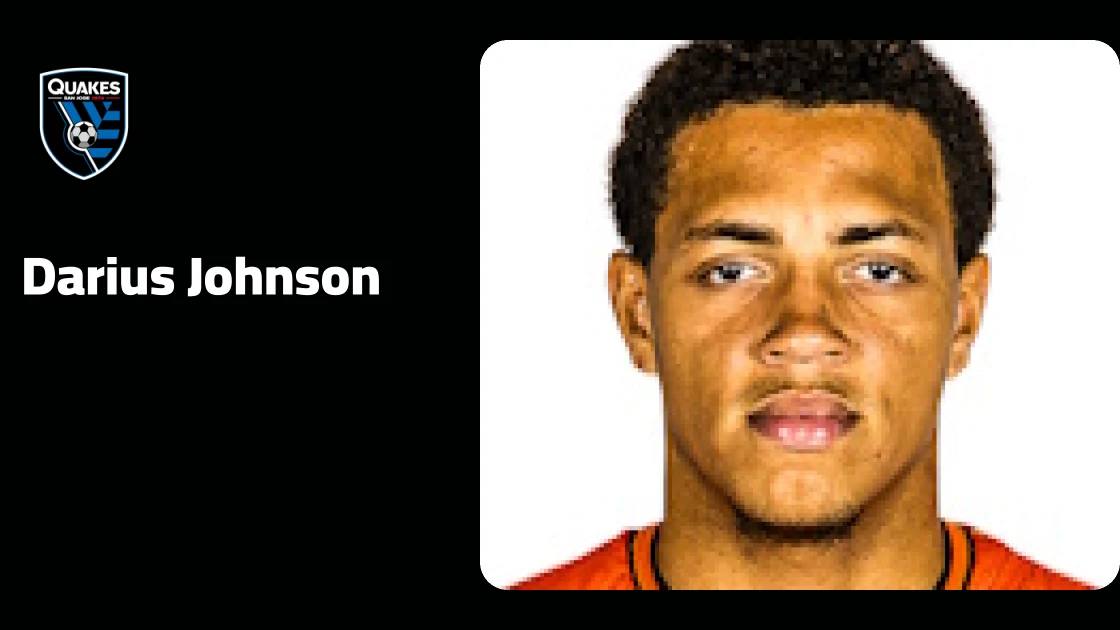 Darius Johnson returns to training with San Jose Earthquakes after injury