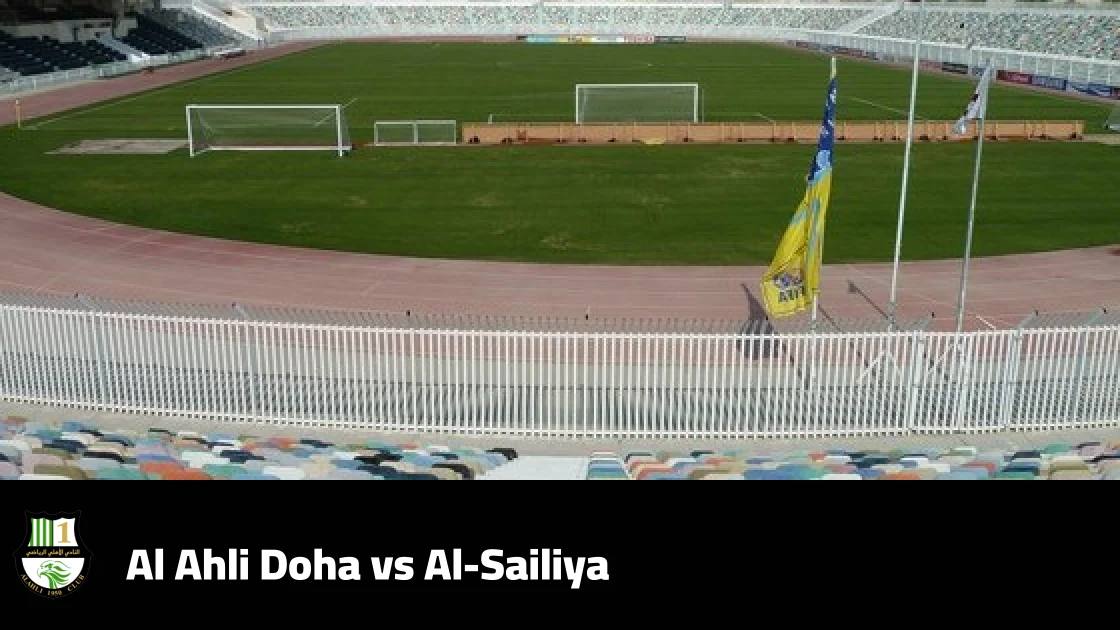 Al Ahli Doha host Al-Sailiya in matchweek five of the Qatar Stars League