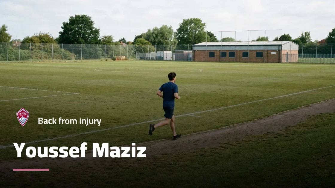 Maziz returns to Colorado Rapids squad after recovering from leg injury